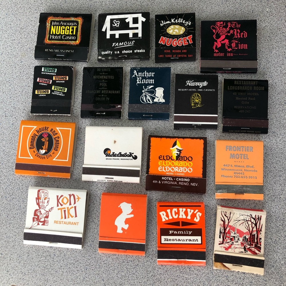 Halloween Decor Matchbooks
